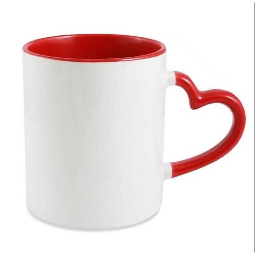Heart Shape Handle Mug