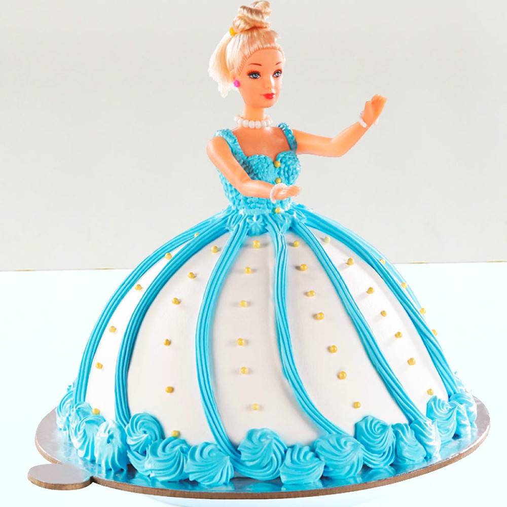 Barbie Fondant Designer Cake