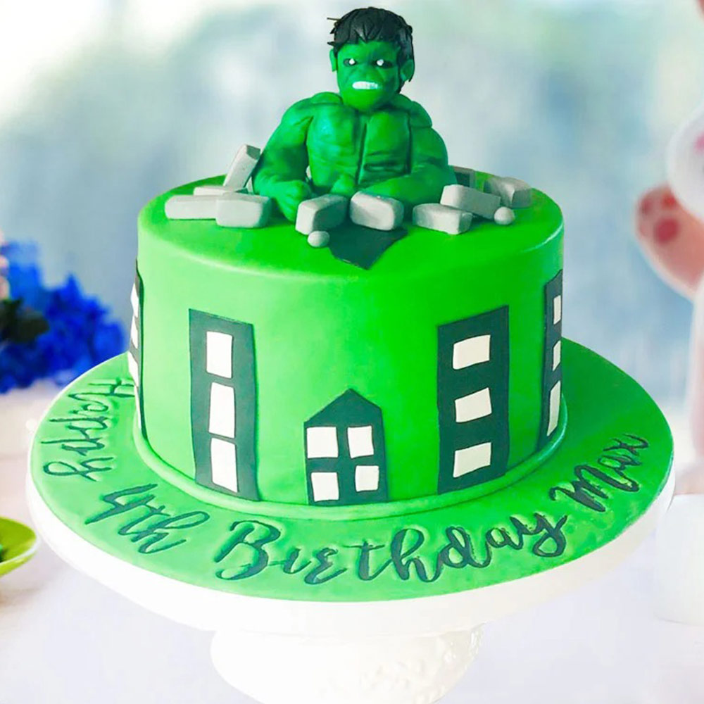 Incredible Hulk Cake for... - Allergy & Wheat Free Delights | Facebook