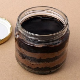 Yummy Choco Truffle Jar Cake
