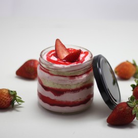 Magical Strawberry Jar Cake