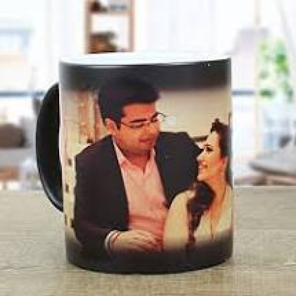 Personalized Ceramic Black Magic Mug