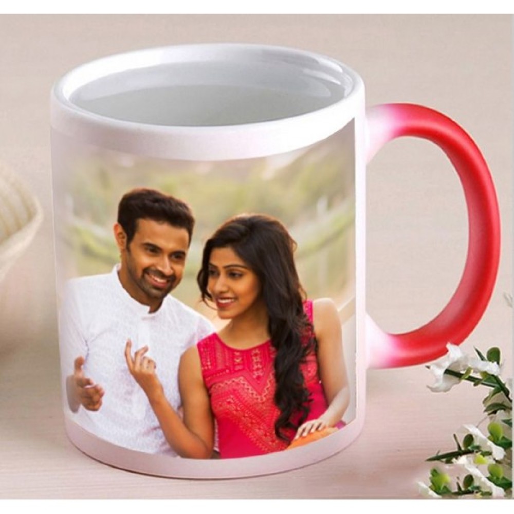 Red Personalized Magical Color Changing Magic Mug
